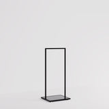 Clothing Rail Como black, W 60, 3 heights