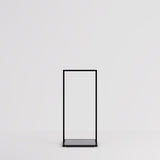 Clothing Rail Como black, W 60, 3 heights