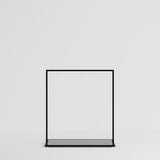 Clothing Rail Como black, W 120, 3 heights