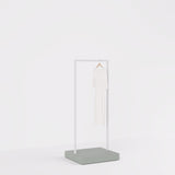 Clothing Rail Kansas, white/unicolor, W 65, 3 heights