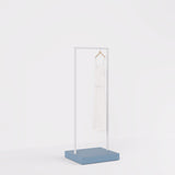 Clothing Rail Kansas, white/unicolor, W 65, 3 heights