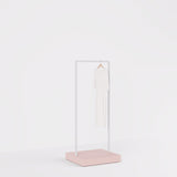 Clothing Rail Kansas, white/unicolor, W 65, 3 heights