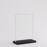 Clothing Rail Kansas, white/wood finish, W 125, 3 heights