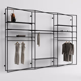 Shelving System Slimline - Fashion - Style 3