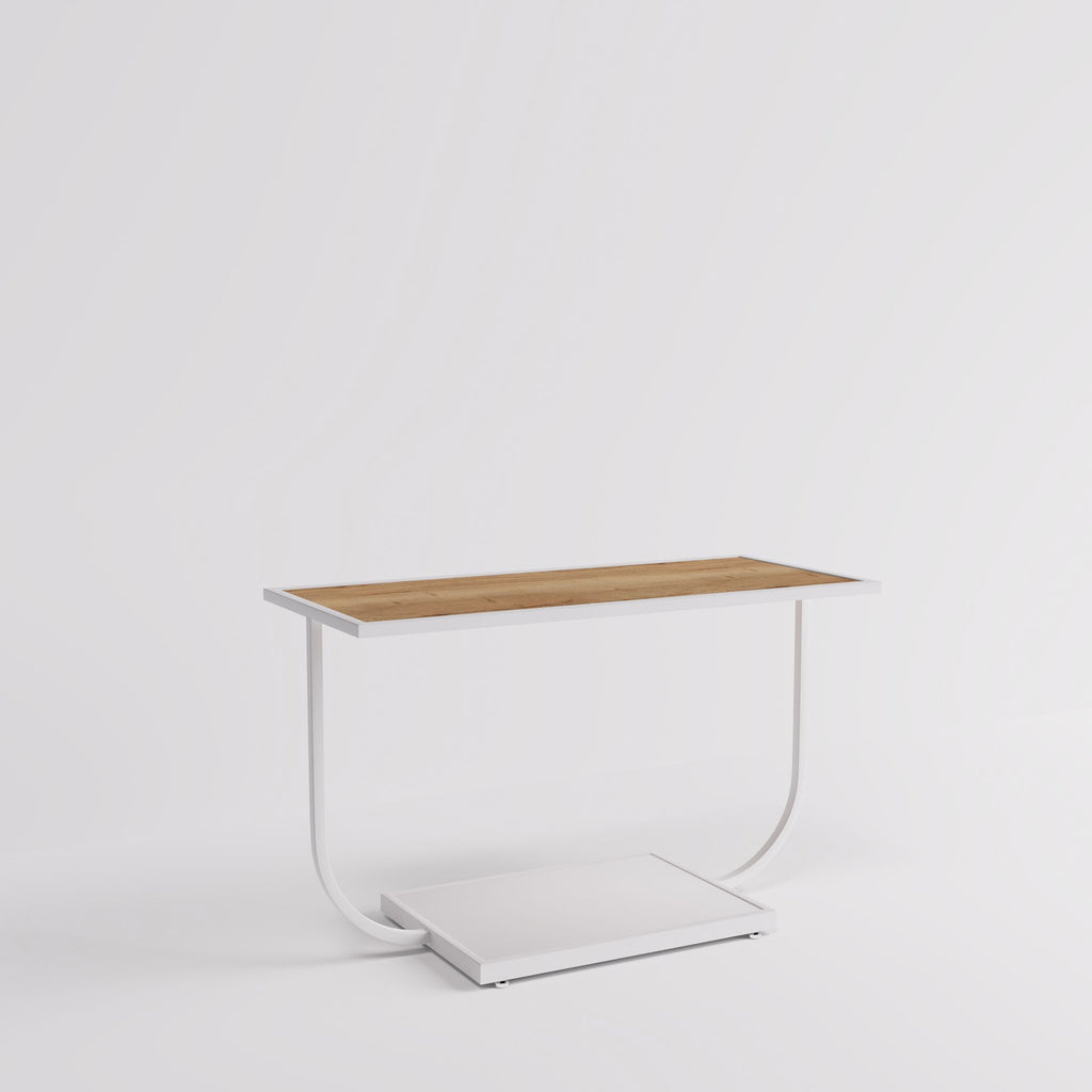 Display Table Jade, white