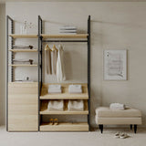Open Wardrobe - Shelving System Addison - Style 4