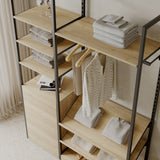 Open Wardrobe - Shelving System Addison - Style 4