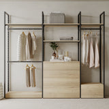 Open Wardrobe - Shelving System Addison - Style 3