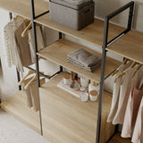 Open Wardrobe - Shelving System Addison - Style 3