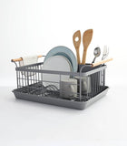 Dish Rack - Steel + Wood