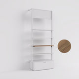 Shelf Board Ceres 19 mm, incl. black brackets