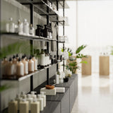 Salon Shelving System Cetus - Style 4
