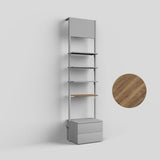 Shelf Board Cetus 19 mm, incl. brackets