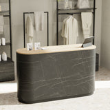 Shop Counter Coco, Oval, decor of choice