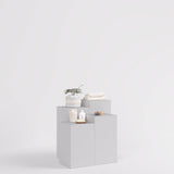 Cube Table Toro, in white