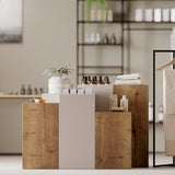 Cube Table Toro, in white