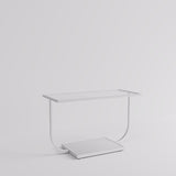 Display Table Jade, white