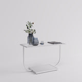 Display Table Jade, white