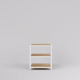 Display Table Modena, Square, white steel