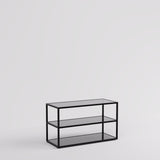 Display Table Como with glass shelves
