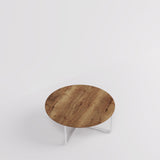 Display Table Como, Round, White Base