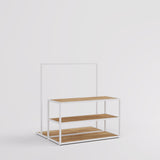 Display Table & Clothing Rail Como, in white