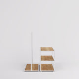 Display Table & Clothing Rail Como, in white