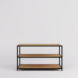 Display Table Modena, Rectangular, black steel