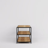 Display Table Modena, Rectangular, black steel