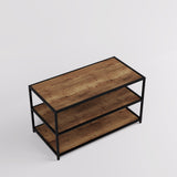 Display Table Modena, Rectangular, black steel