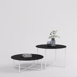 Display Table Como, Round, Marble Look