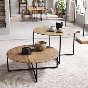 Display Table Como, Round, Black Base