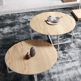 Display Table Como, Round, White Base