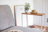 End Table (22" H)  - Steel + Wood