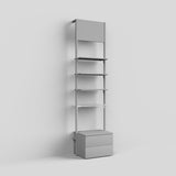 Glass Shelf Cetus, incl. brackets