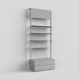 Glass Shelf Cetus, incl. brackets