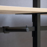 Shelf Board Ceres, 25 mm, incl. black brackets