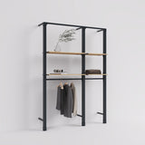Shelving System Brooklyn - Style 2 with wooden shelves