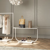 Display Table Jade, white