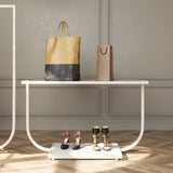 Display Table Jade, white