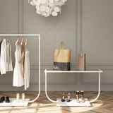 Display Table Jade, white