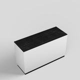 Shop Counter Java, white and marble look