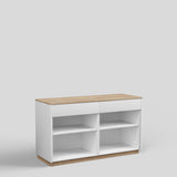 Shop Counter Java, white and wood