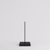 Clothing Rail Kansas, black/marble look, W 65, 3 heights