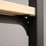 Shelf Support Addison, for wooden shelves, black