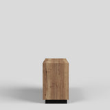 Shop Counter Matera, wood and anthracite