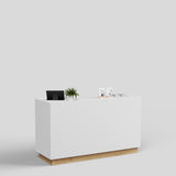 Shop Counter Matera, white and wood