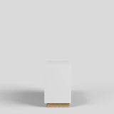 Shop Counter Matera, white and wood