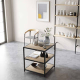 Display Table Modena, Square, black steel