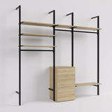 Open Wardrobe - Shelving System Ceres - Style 1